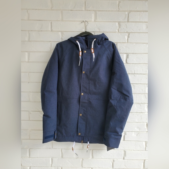 686 Prime Snowboard Ski ETEX  Jacket KCR947C Blue Waterproof Mens NWT SP M - Picture 1 of 13